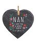 image of the-personalised-memento-company-personalised-nan-i-love-you-a-whole-bunch-hanging-slate