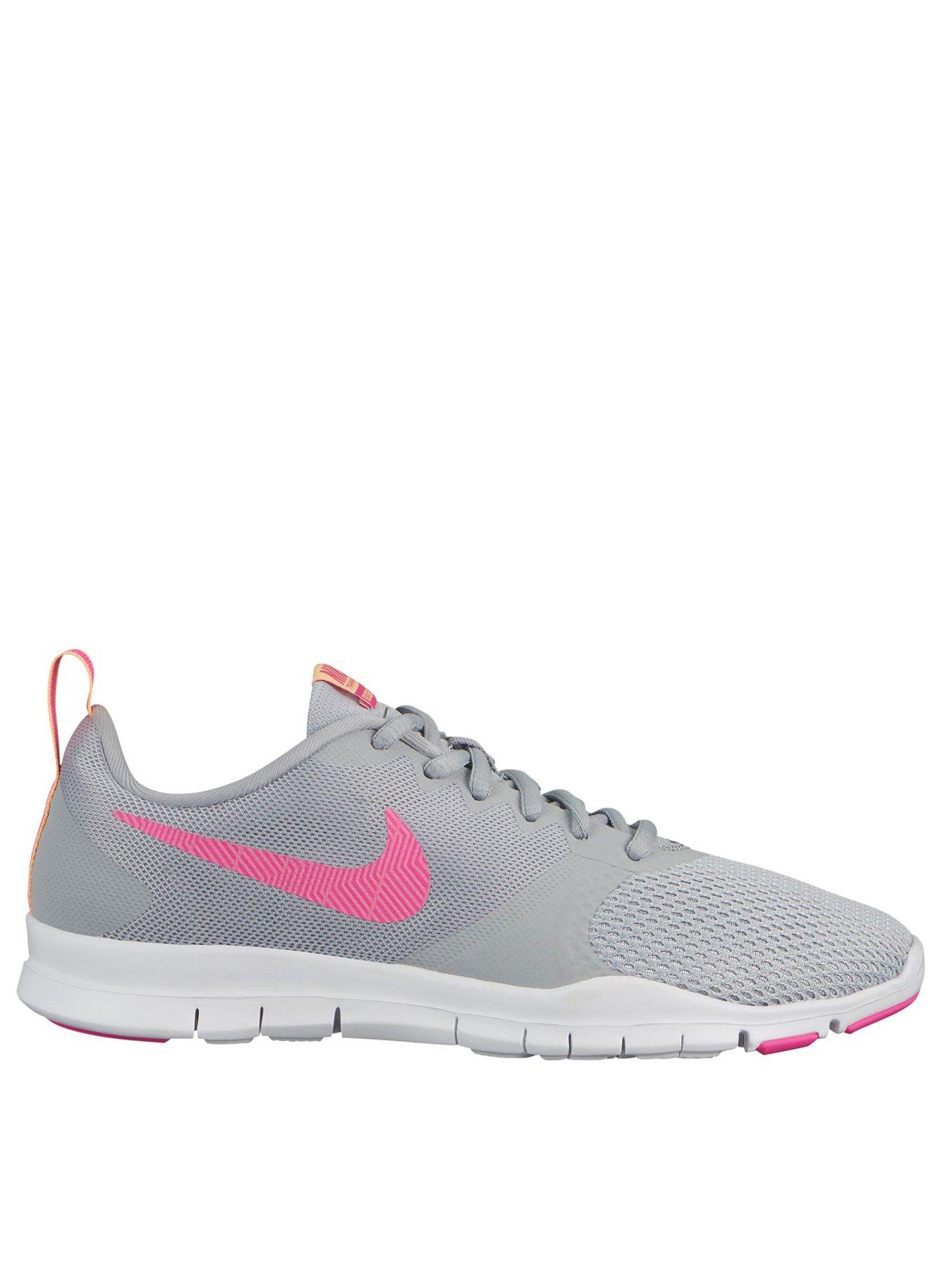 nike flex grey and pink