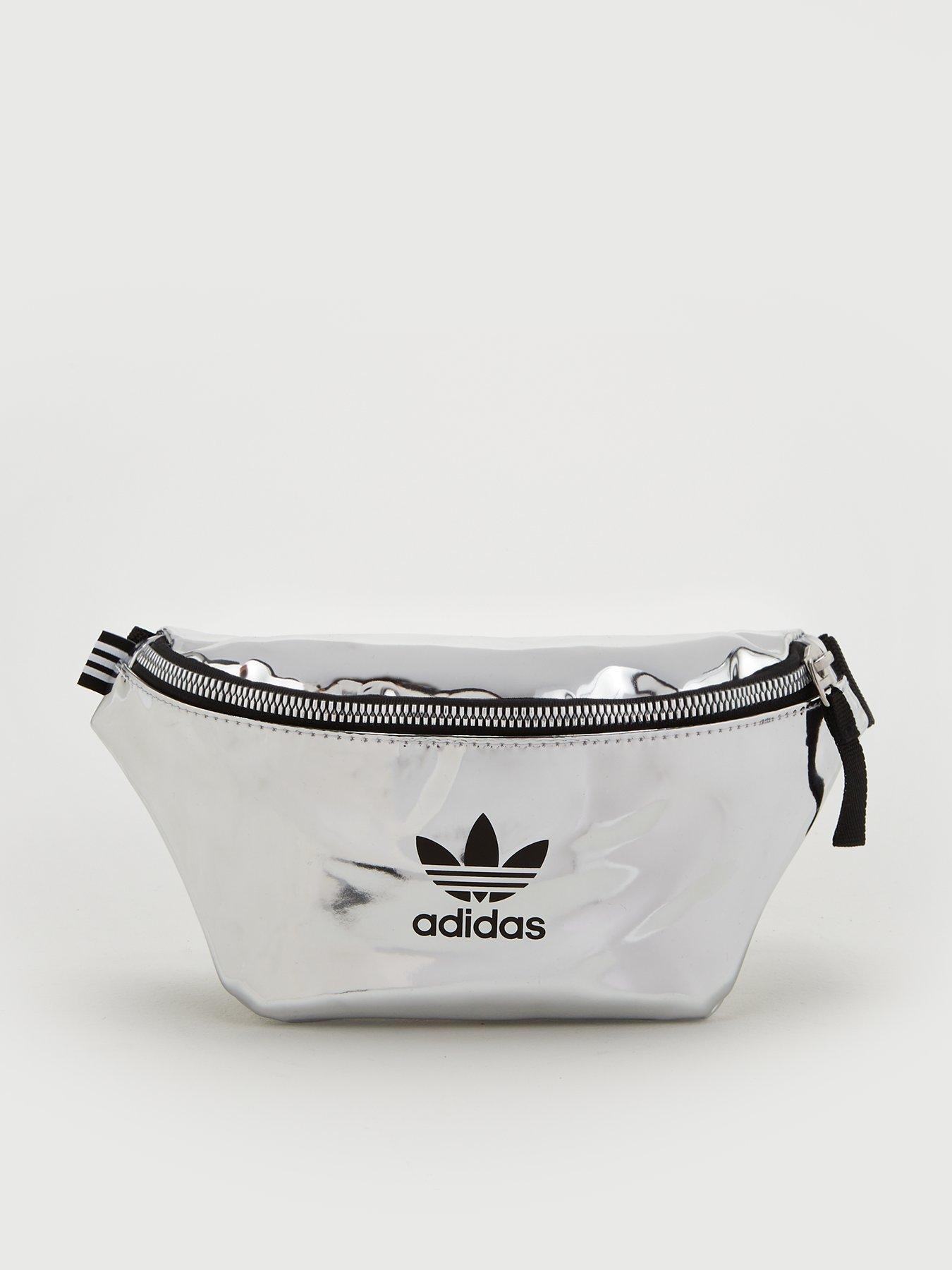 adidas waist bag silver