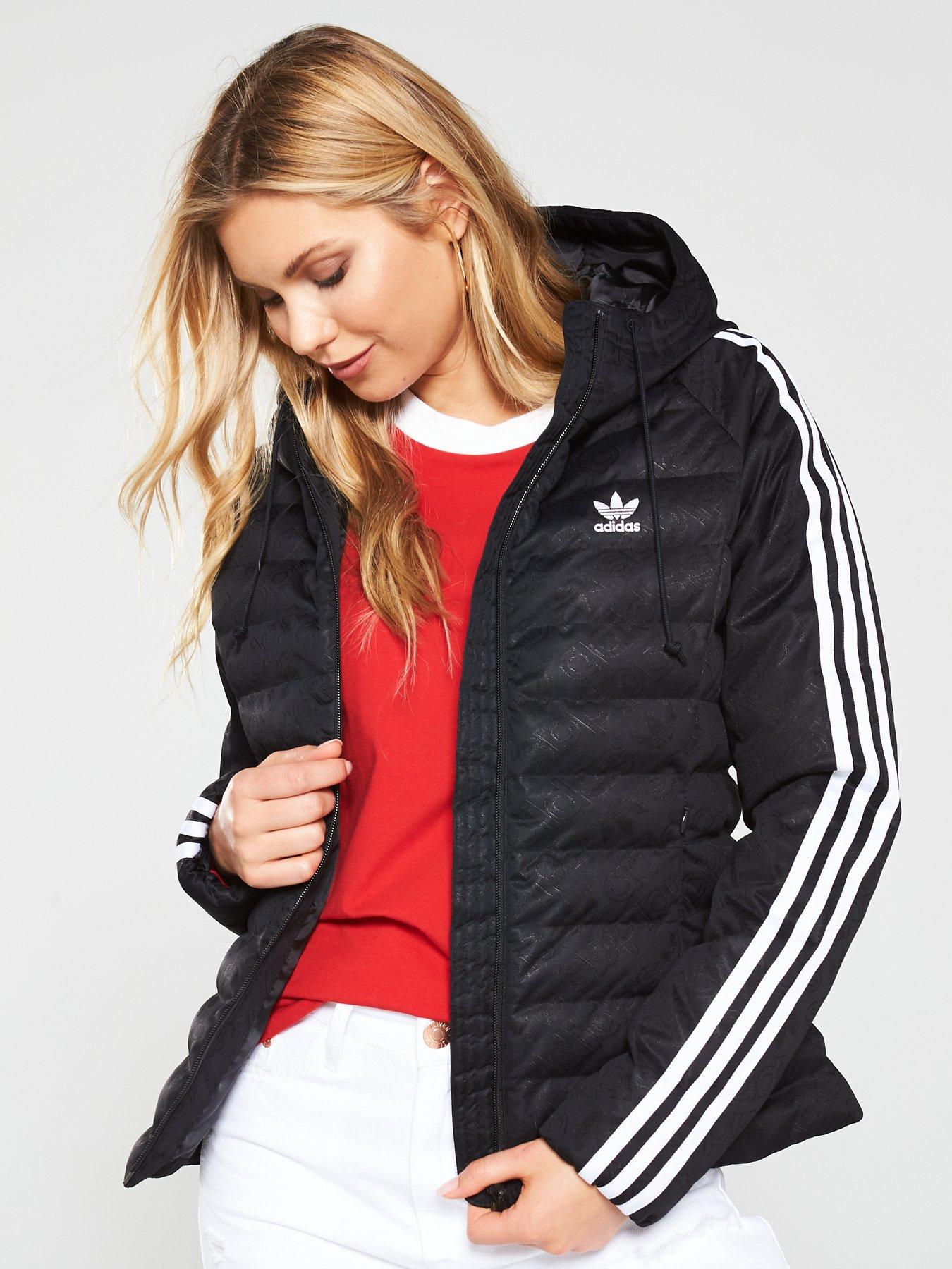 adidas originals slim jacket black