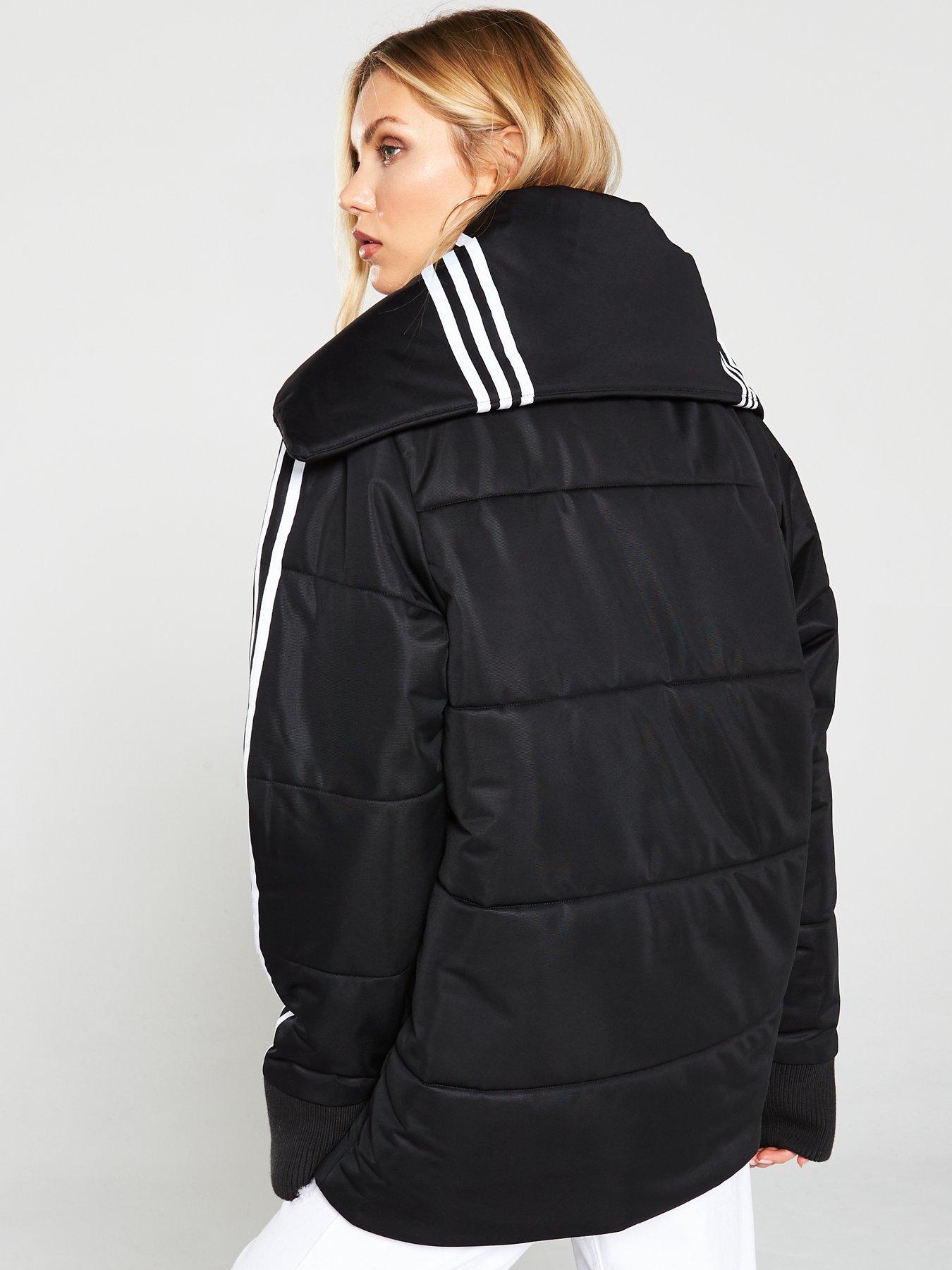 adidas coat black