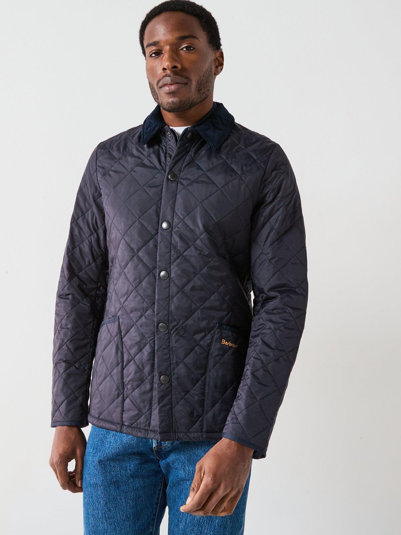 Image 5 of 5 of Barbour Heritage Liddesdale Quilted Jacket - Navy