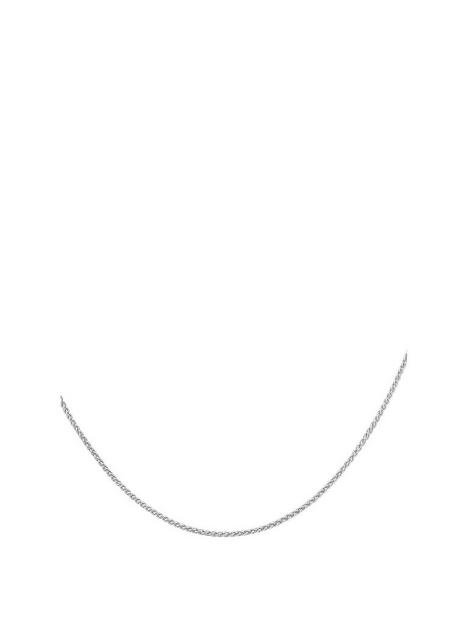 the-love-silver-collection-sterling-silver-18in-fine-spiga-chain-necklace