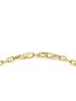  image of love-gold-9ct-gold-fancy-chain-link-bracelet