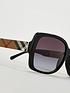  image of burberry-square-sunglasses--nbspblack