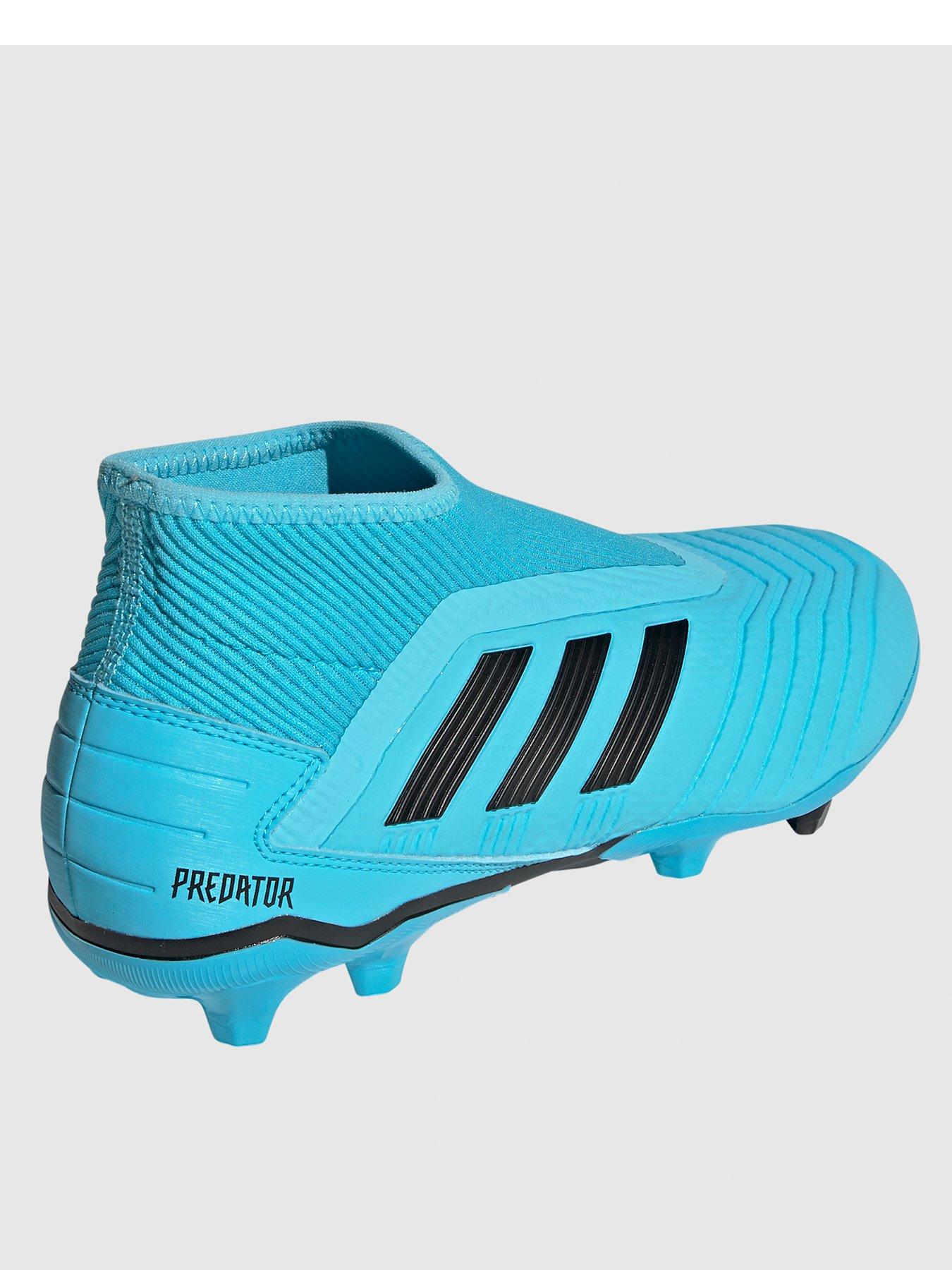 blue predator football boots