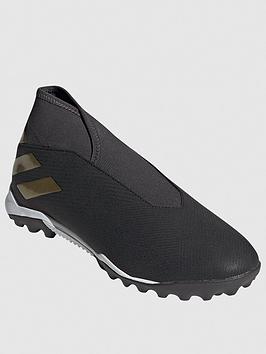 Adidas   Nemeziz Laceless 19.3 Astro Turf Football Boot - Black