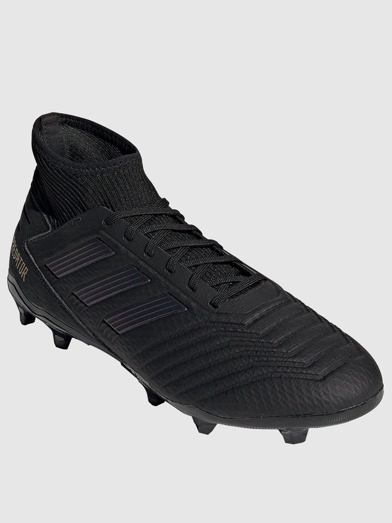 Adidas Predator 19 3 Firm Ground Football Boot Black