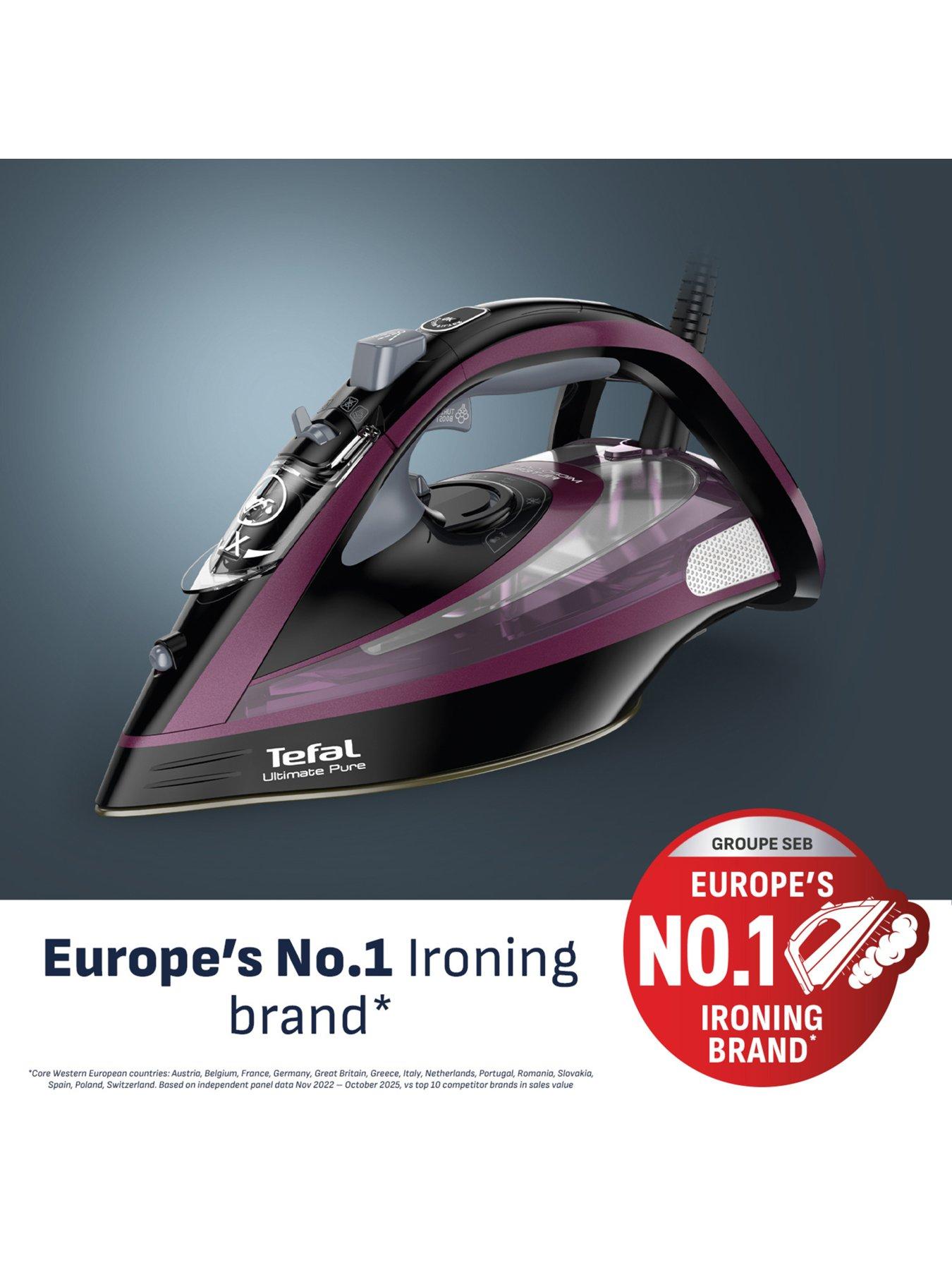 Image 2 of 7 of Tefal Steam Iron 350ml Ultimate Pure AntiScale FV9830