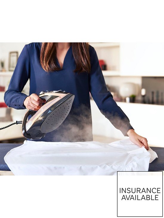 stillFront image of tefal-steam-iron-350ml-ultimate-pure-antiscale-fv9845
