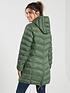  image of trespass-rianna-long-padded-jacket-basil-green