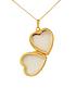  image of love-gold-9ct-rolled-gold-heart-locket-pendant