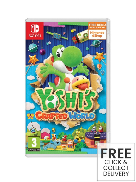 front image of nintendo-switch-yoshis-crafted-world