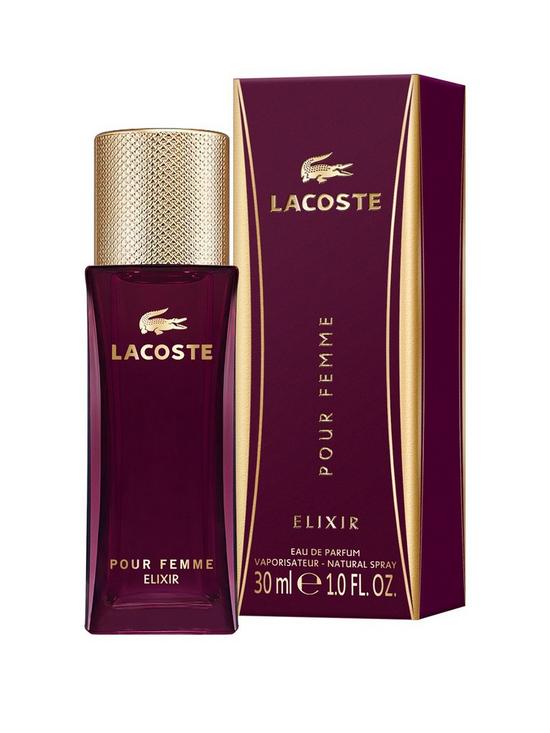 stillFront image of lacoste-pour-femme-elixir-30ml-eau-de-parfum