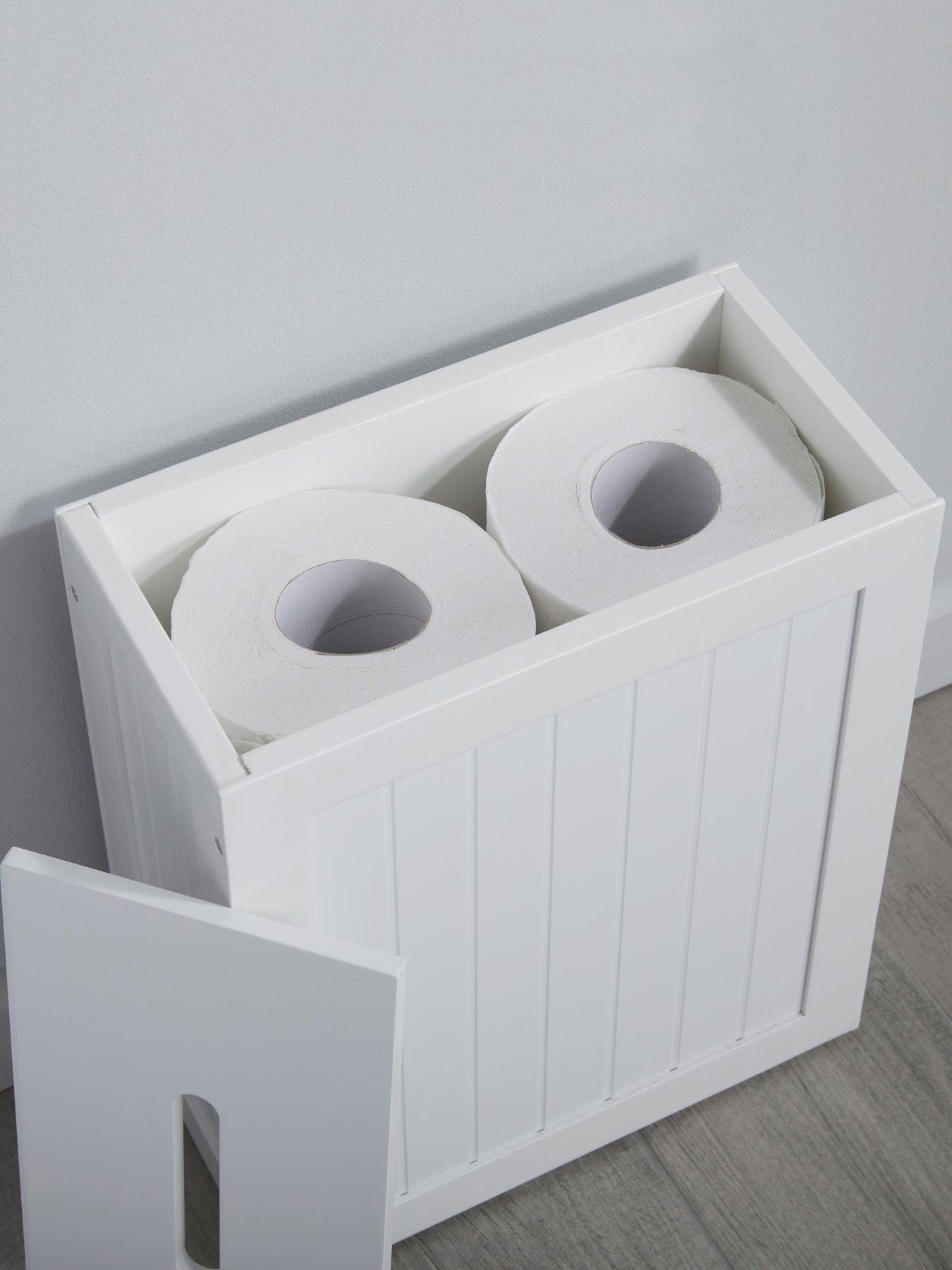  image of lloyd-pascal-portland-slimline-storage-unit-white
