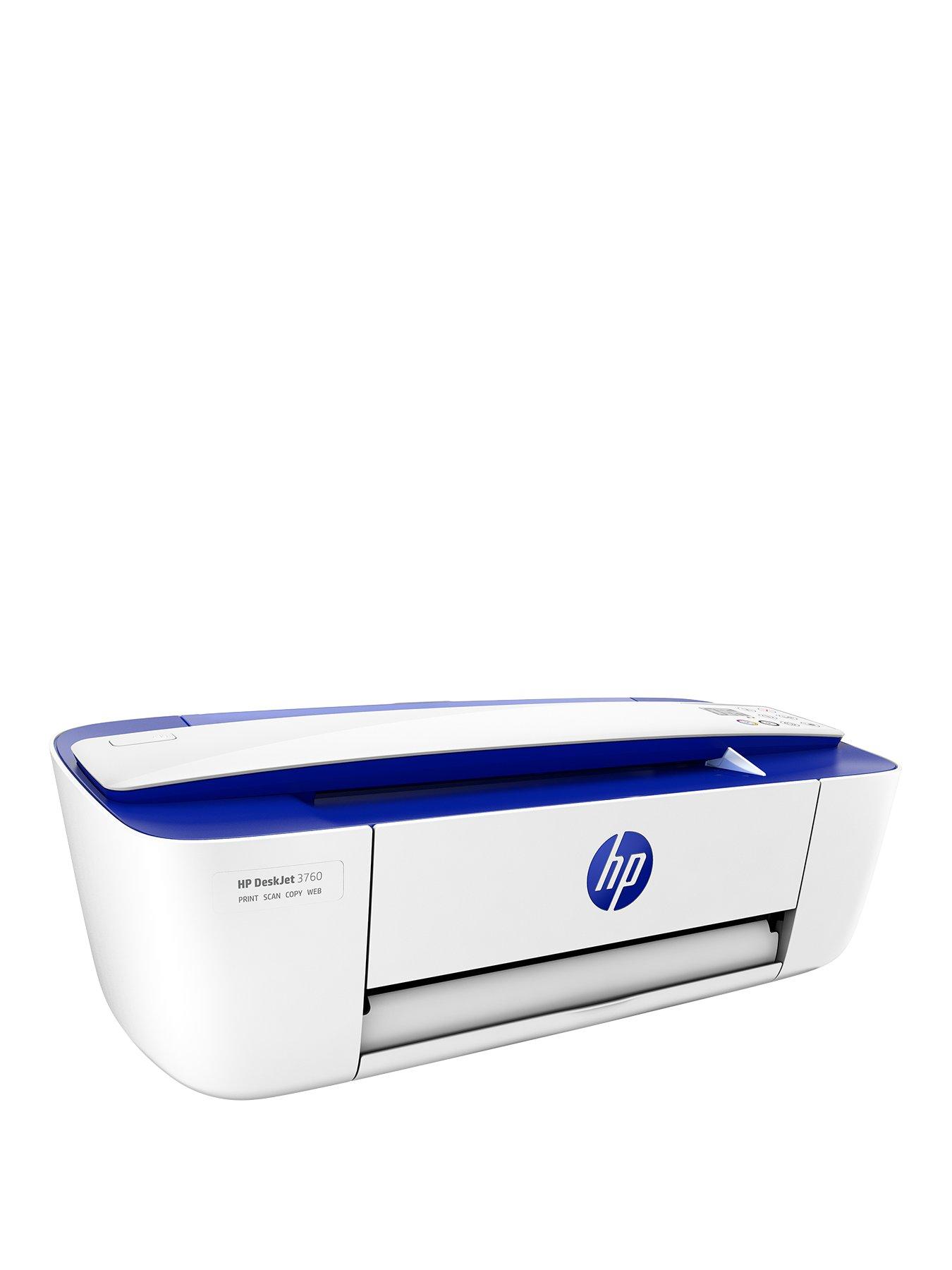 HP Deskjet 3760 All-in-One Wireless Printer, HP Instant Ink Compatible with  4 Month Trial