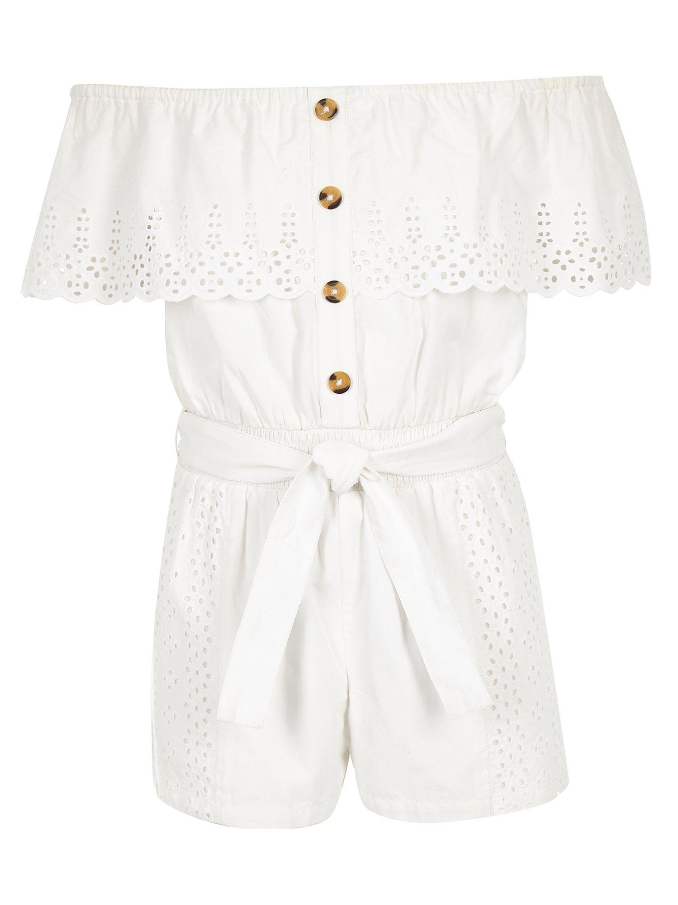 river island bardot playsuit