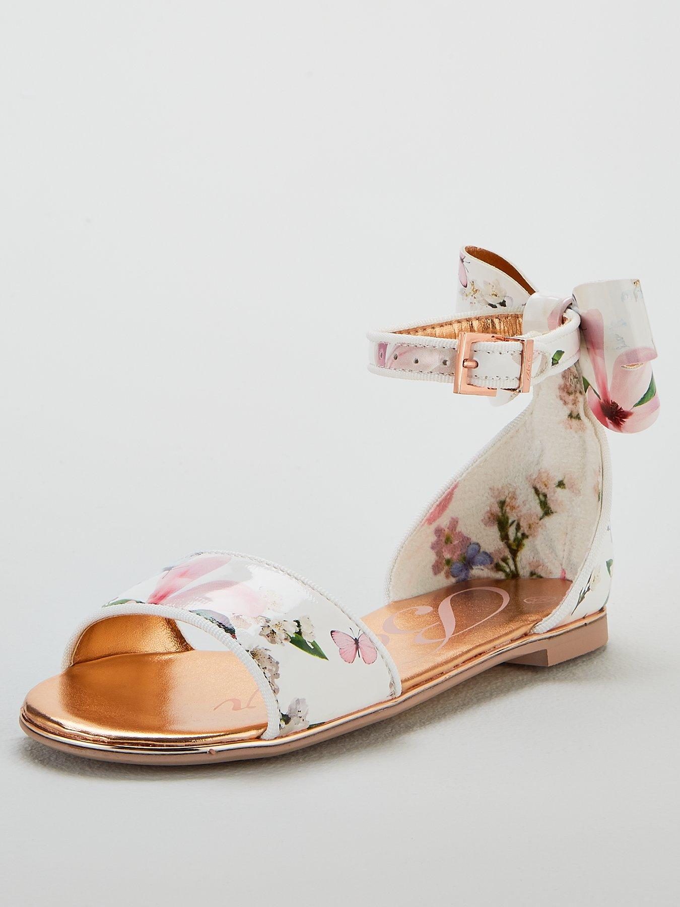 girls ted baker flip flops