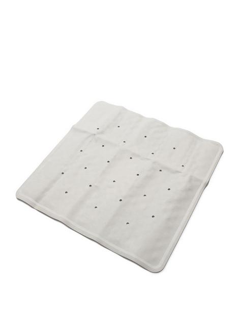 croydex-white-rubagrip-shower-tray-bath-mat
