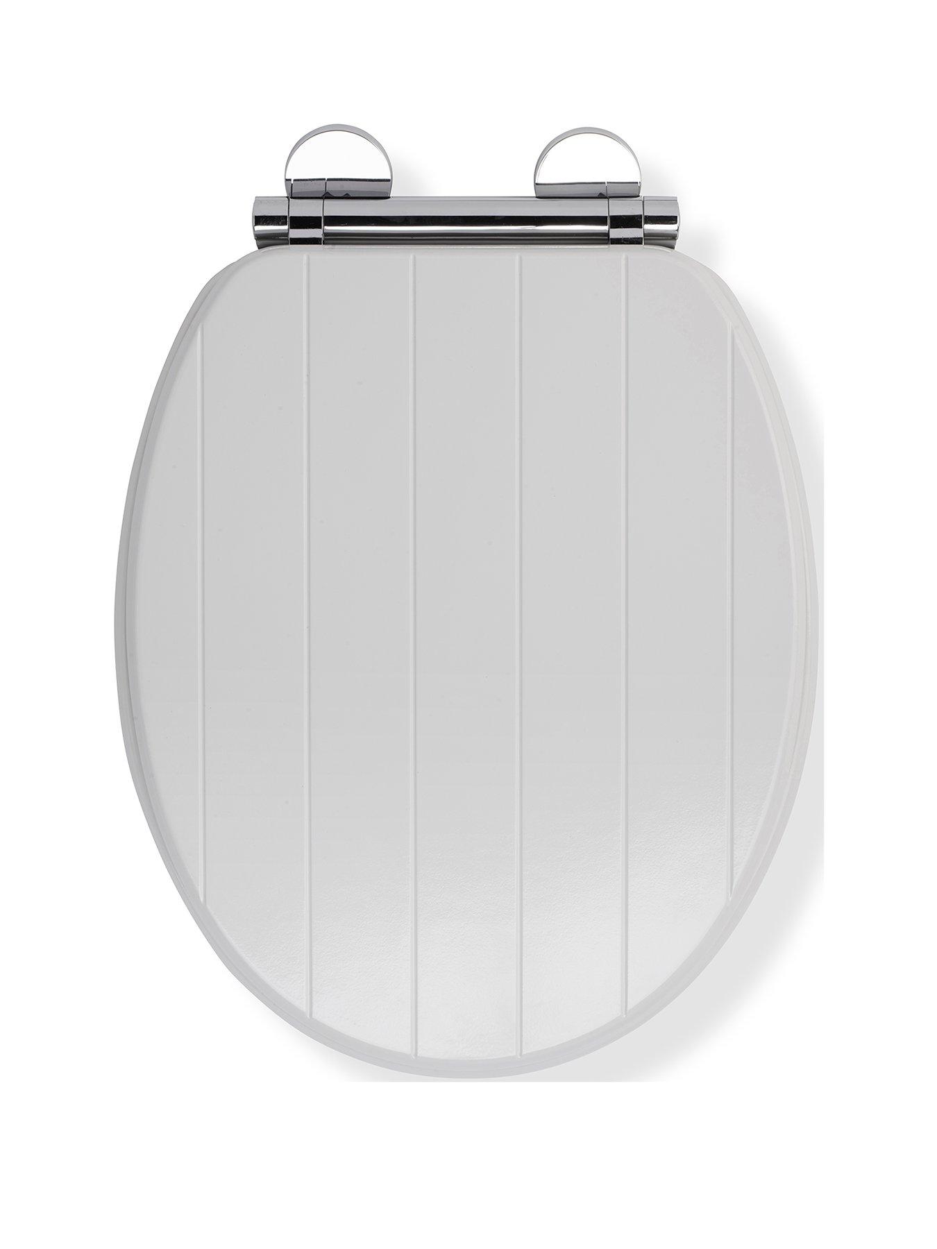 Image 1 of 7 of Croydex Portland Flexi-Fix Toilet Seat