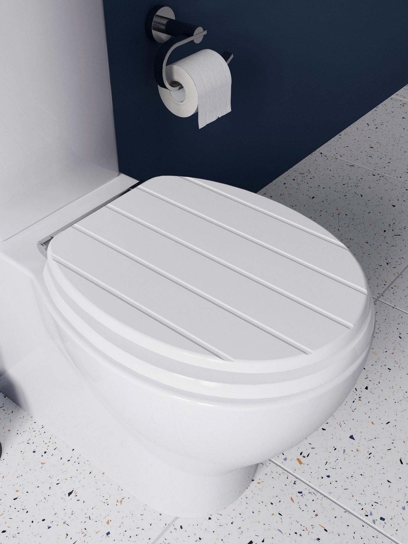 Image 2 of 7 of Croydex Portland Flexi-Fix Toilet Seat