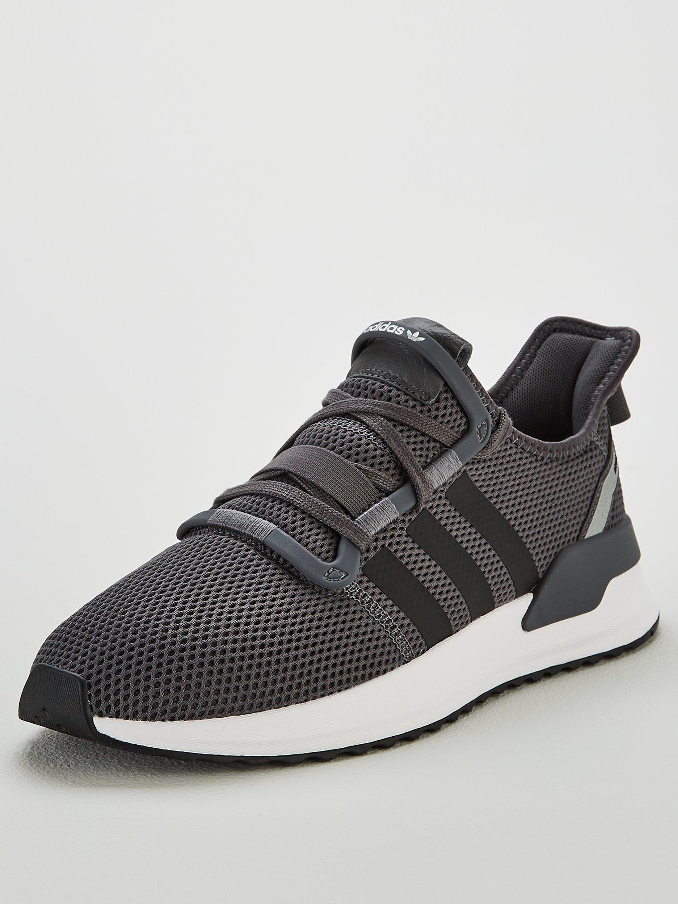 adidas originals u path run trainers in black