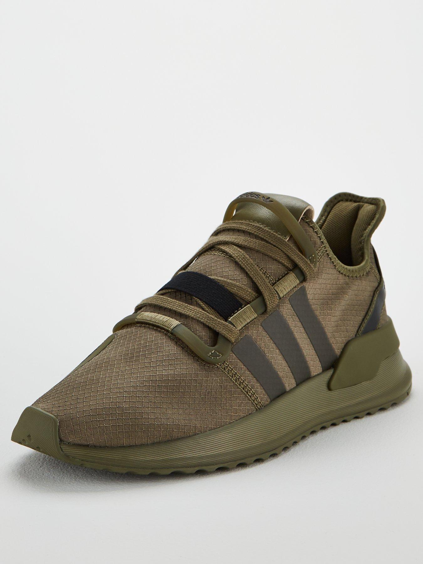 khaki adidas trainers