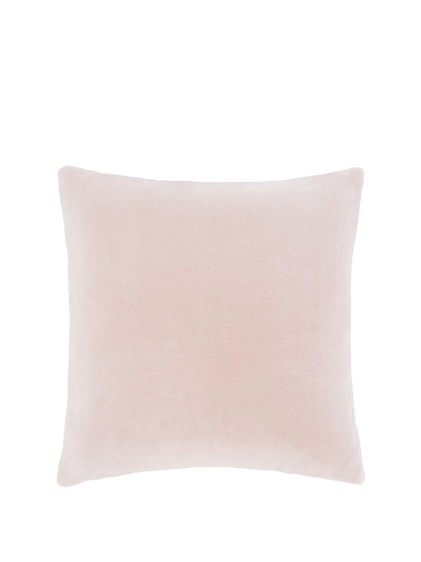SEQUIN SAUSAGE DOG TARTAN CREAM BEIGE COTTON 30CM X 50CM CUSHION COVER
