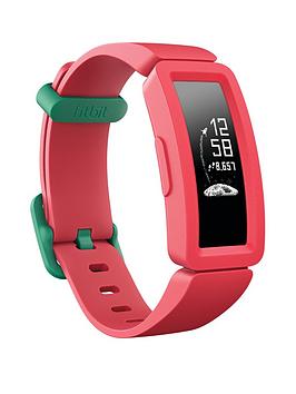 Fitbit   Ace 2 Watermelon + Teal Kids Activity Tracker