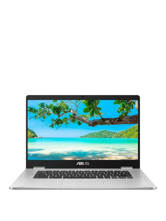 front image of asus-c523na-br0067-intel-celeron-4gb-ramnbsp64gb-emmc-156-inch-hd-chromebooknbsp-silver