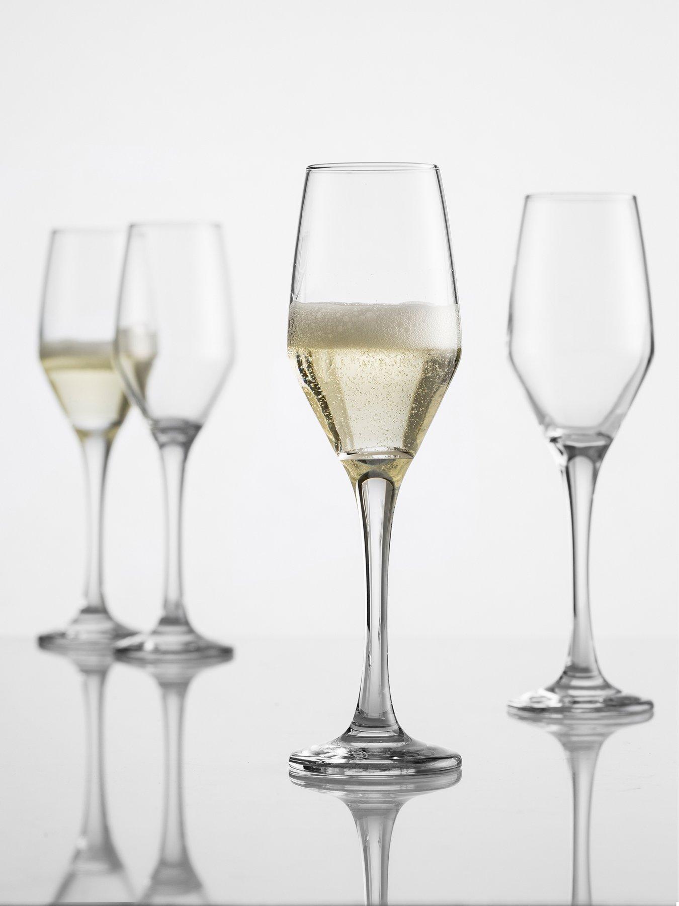 Ravenhead Majestic Set of 4 Flute Glasses