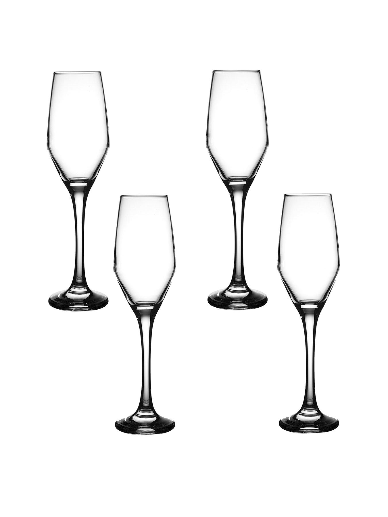 Ravenhead Majestic Set of 4 Flute Glasses