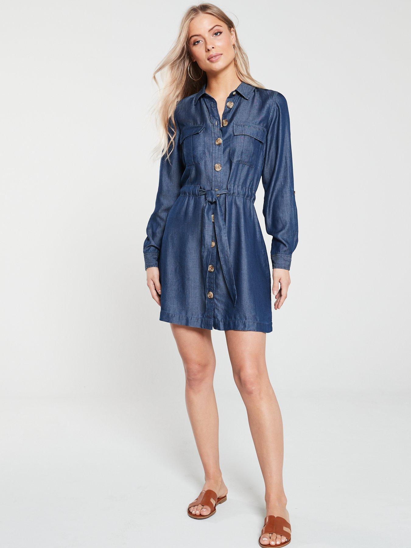 littlewoods denim dress