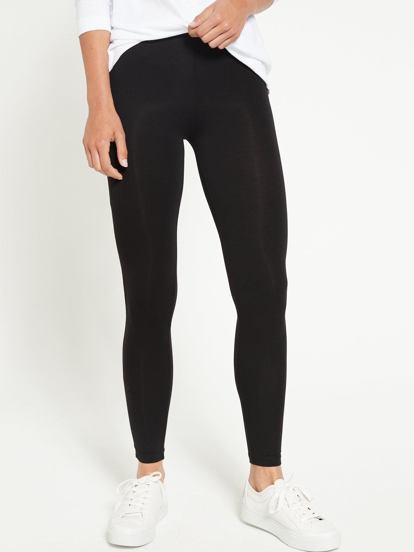 Black Super Soft Viscose Leggings 2 Pack, Sale & Offers