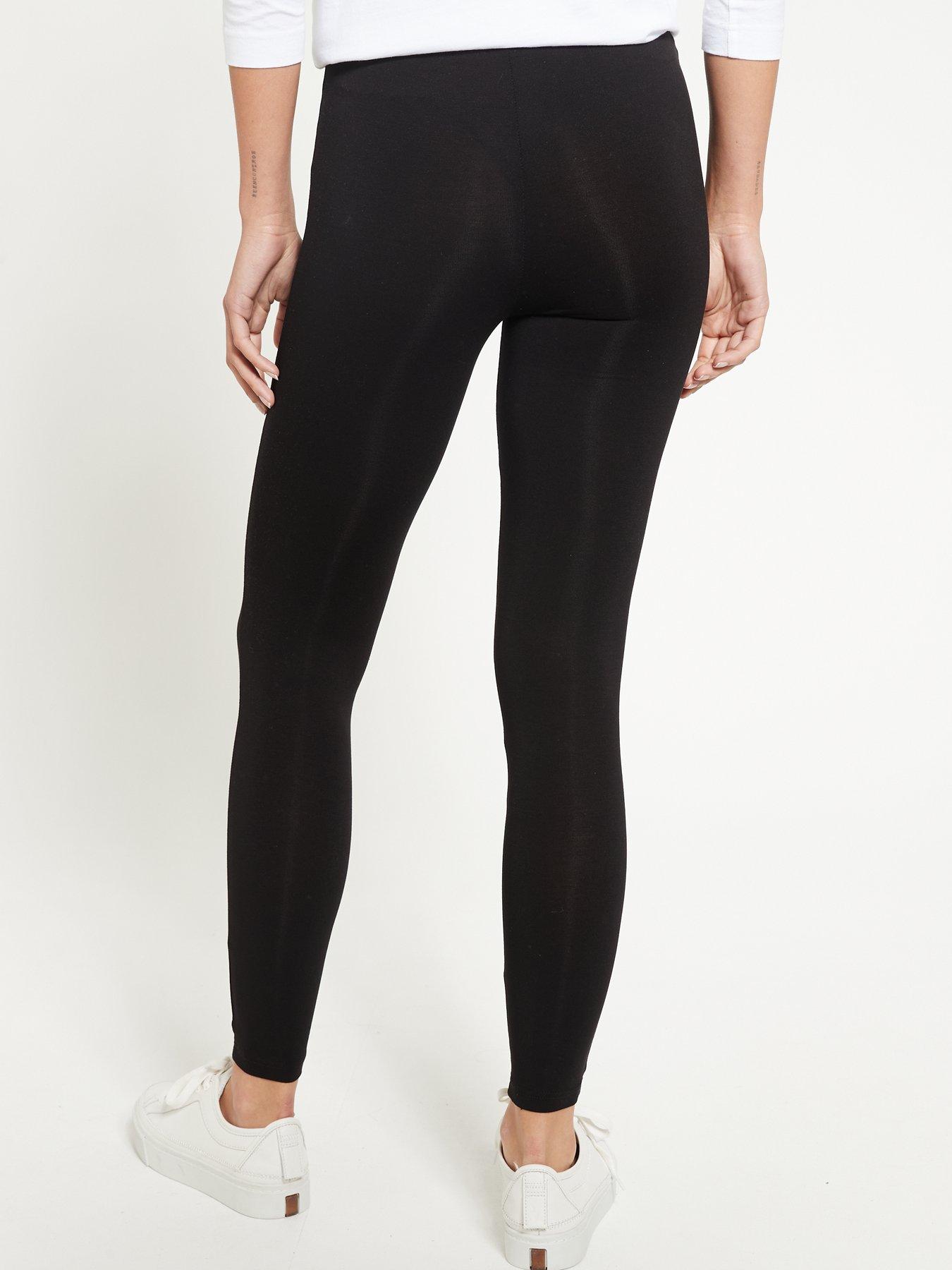  image of everyday-thenbspessential-tall-2-pack-basic-leggings-black
