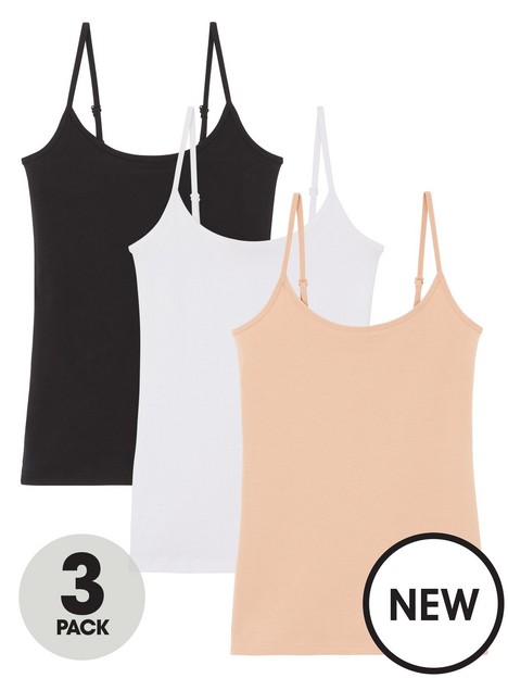 everyday-the-essential-3-pack-cami-top-black-white-nude
