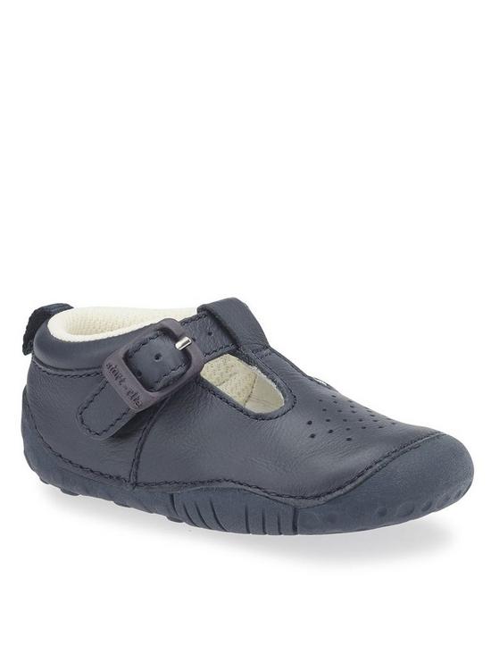 front image of start-rite-baby-jack-soft-leather-t-bar-buckle-pre-walker-shoesnbsp--navy-blue