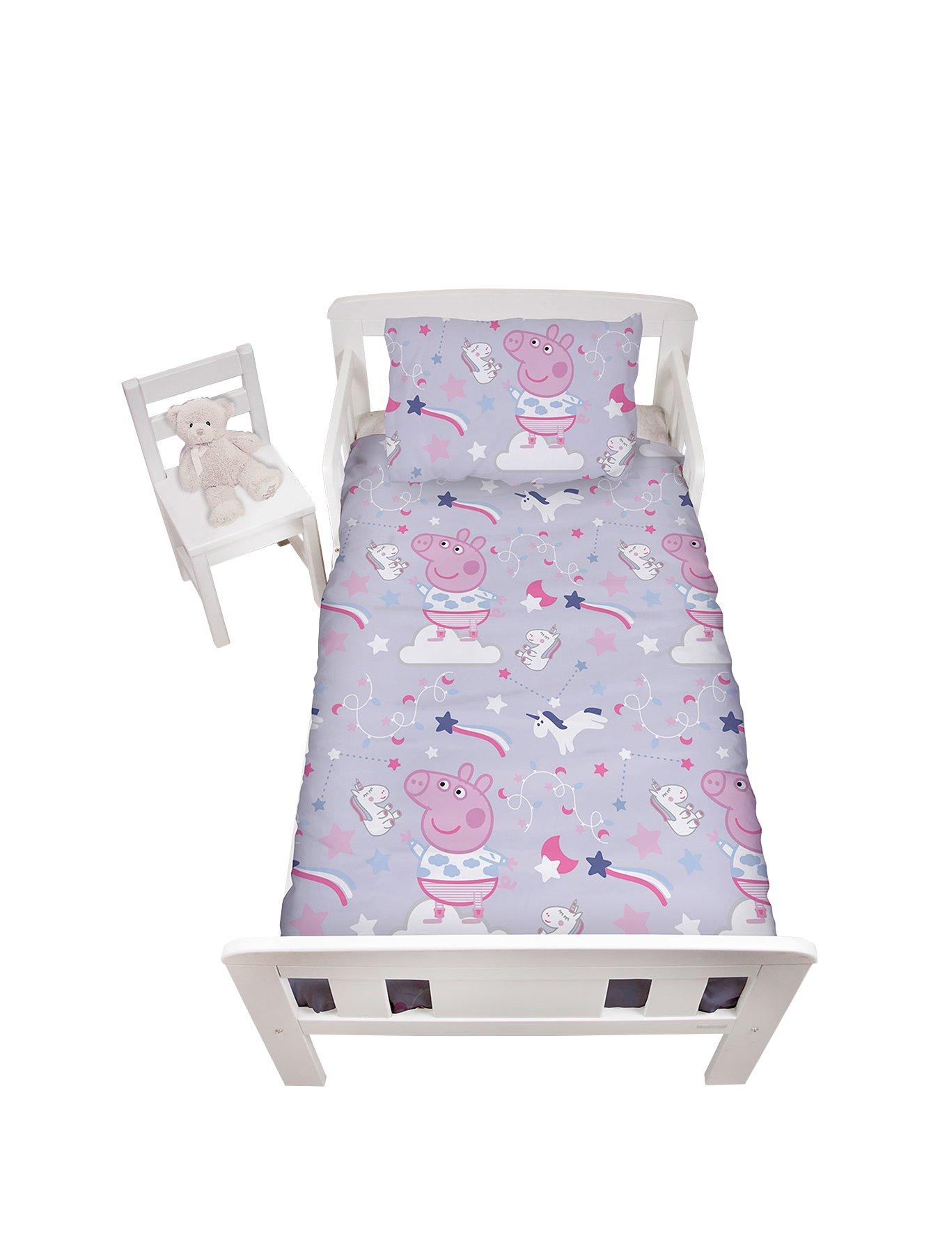 Peppa Pig Sleepy Toddler Bedding Bundle Littlewoods Com