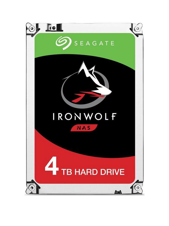 front image of seagate-4tb-ironwolf-nas-hdd