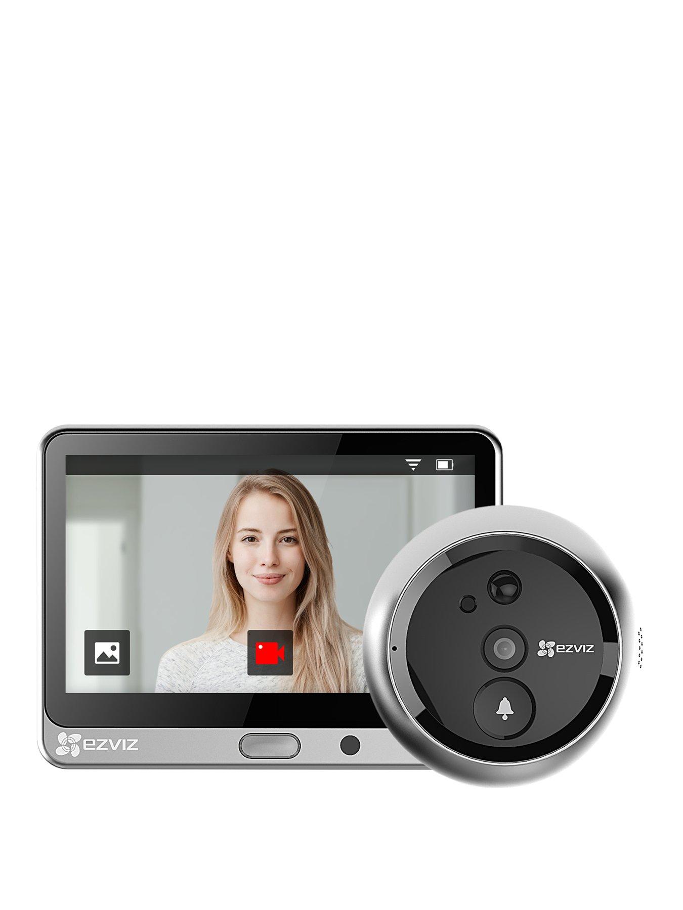 Ezviz Hd Wifi Smart Door Viewer Camera With Pir Works With Alexa