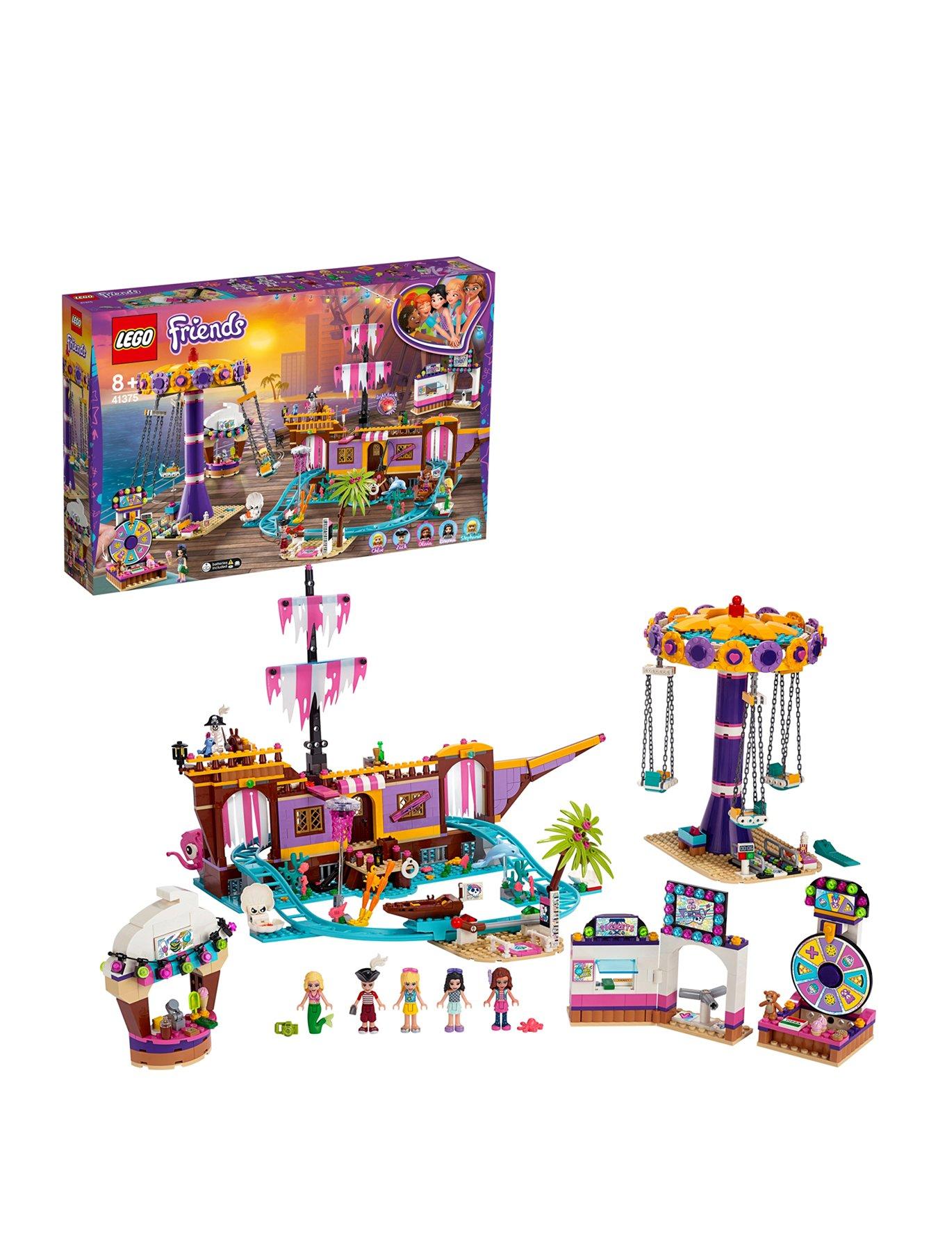 lego friends amusement park sets