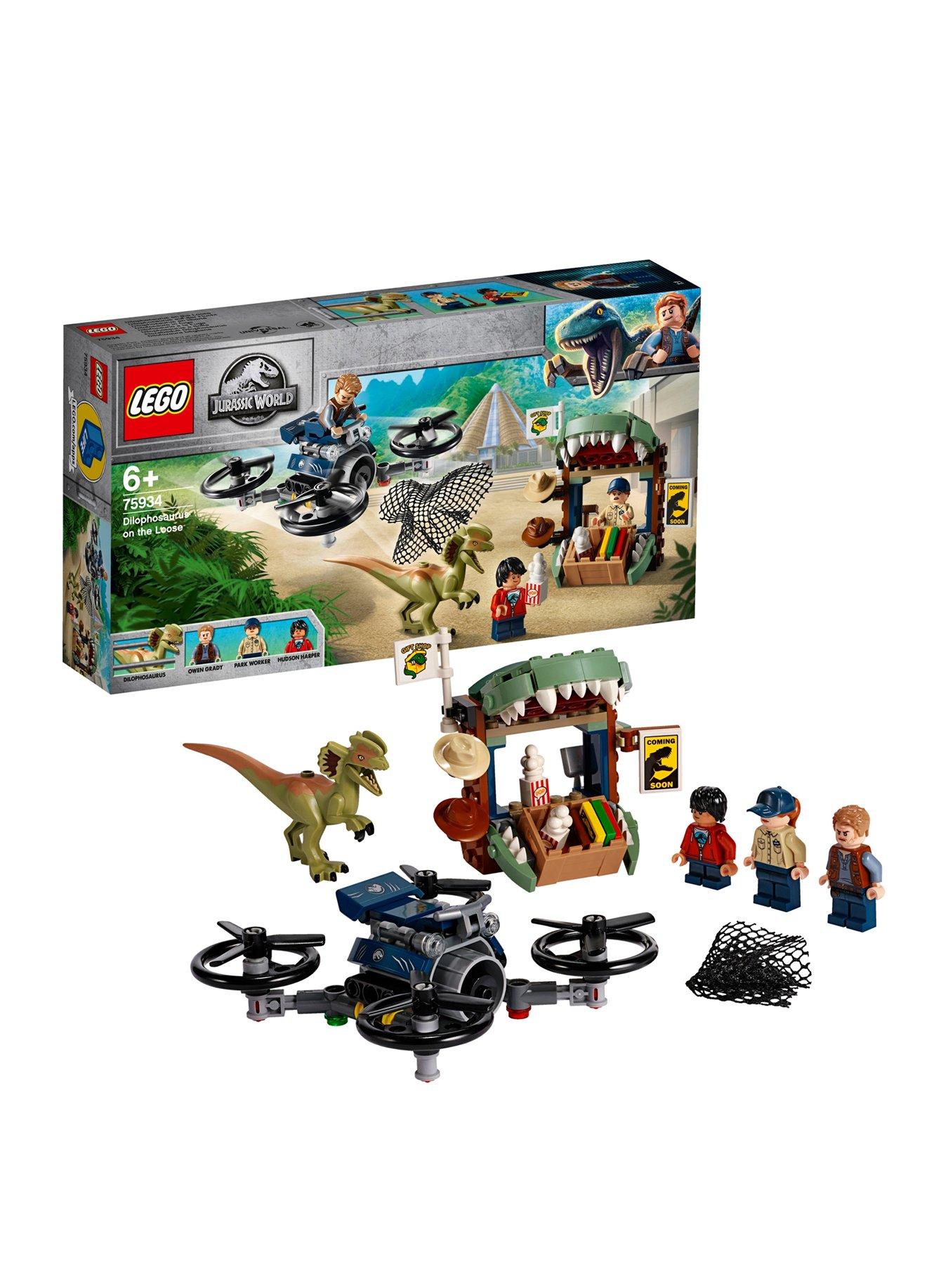 lego jurassic world egg baskets