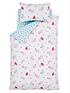  image of catherine-lansfield-fairies-fitted-sheet-toddler-pink