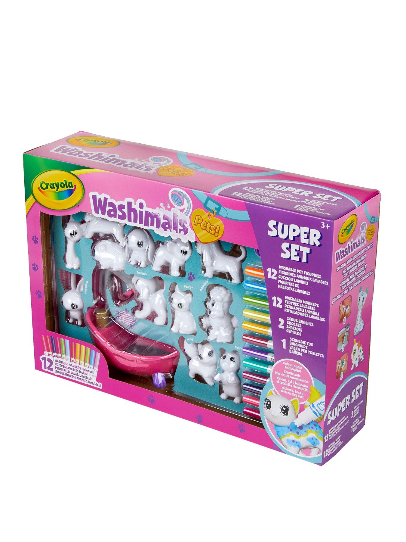 crayola washimals pet salon playset