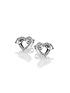  image of hot-diamonds-sterling-silver-togetherness-open-heart-stud-earrings