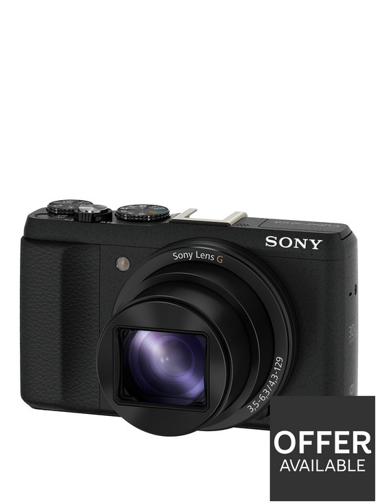 front image of sony-dsc-hx60-204mp-compact-camera-with-30x-optical-zoom