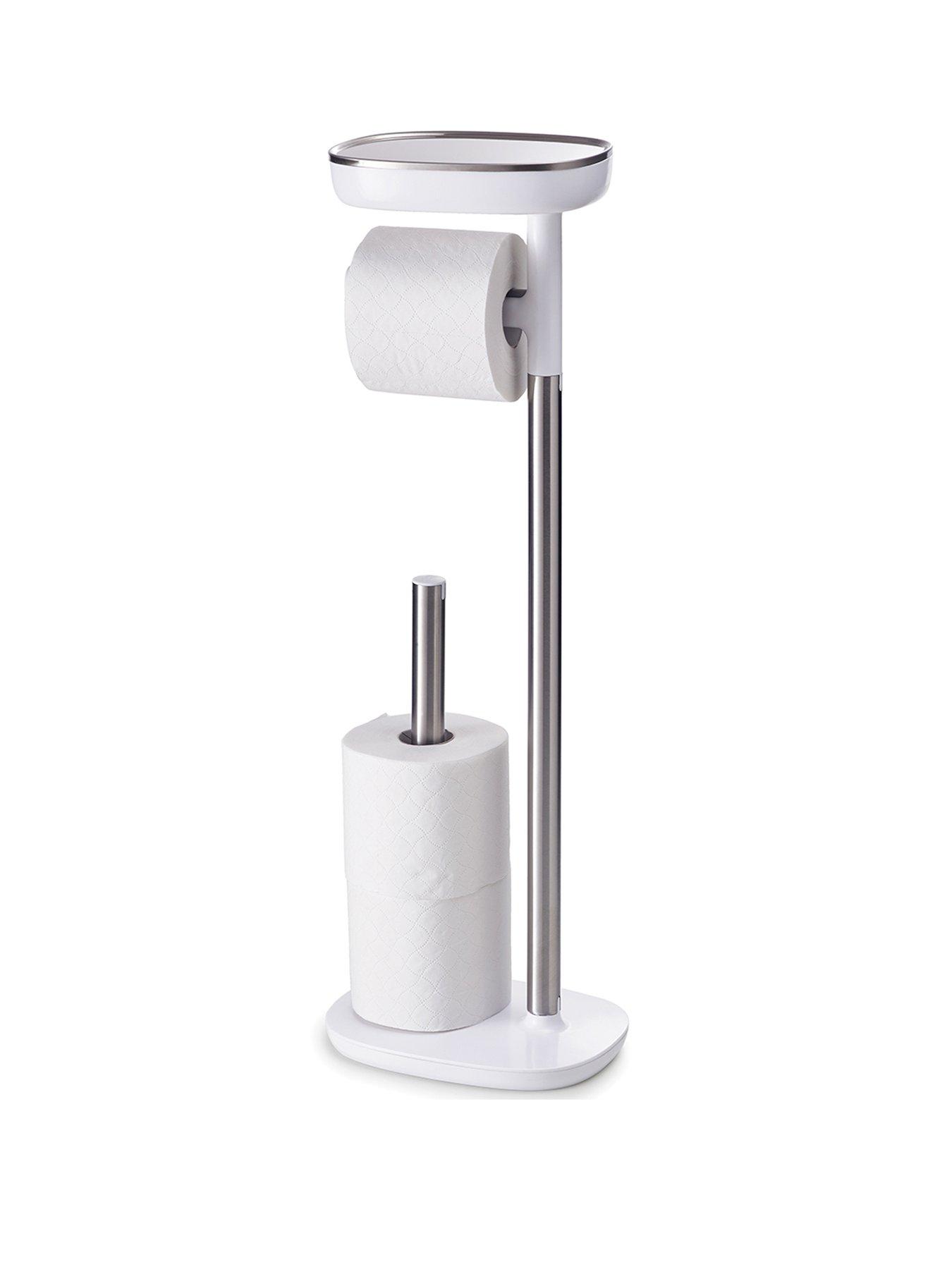 undefined Easystore Butler Plus Standing Toilet Roll Holder