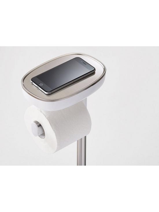 stillFront image of joseph-joseph-easystore-butler-plus-standing-toilet-roll-holder