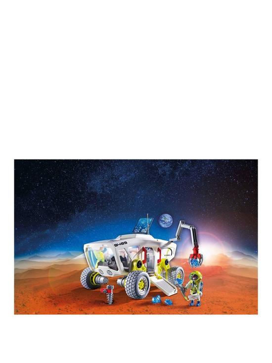 stillFront image of playmobil-9489-space-mars-mission-research-vehicle-with-interchangeable-attachments