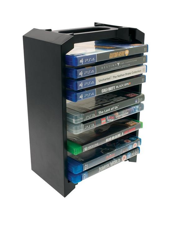 front image of venom-universal-games-and-blu-ray-storage-tower